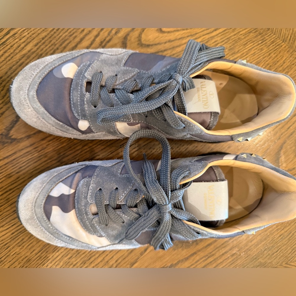 Valentino Garavani Camouflage Rockrunner Sneaker